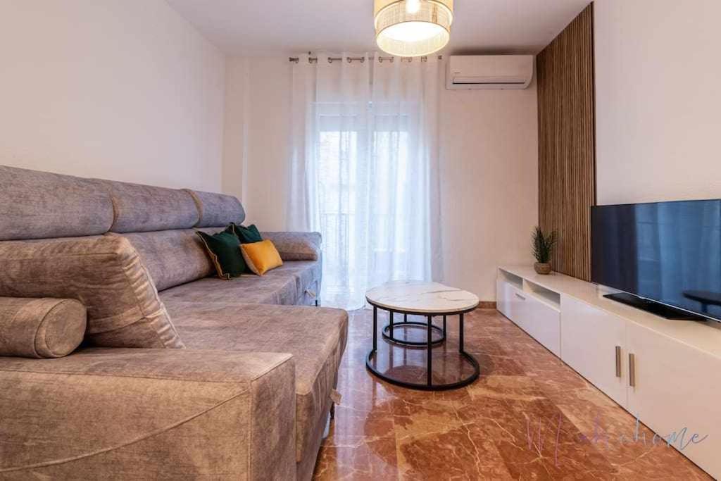 A Estrenar Pleno Centro Parking Apartamento Huelva Exterior foto