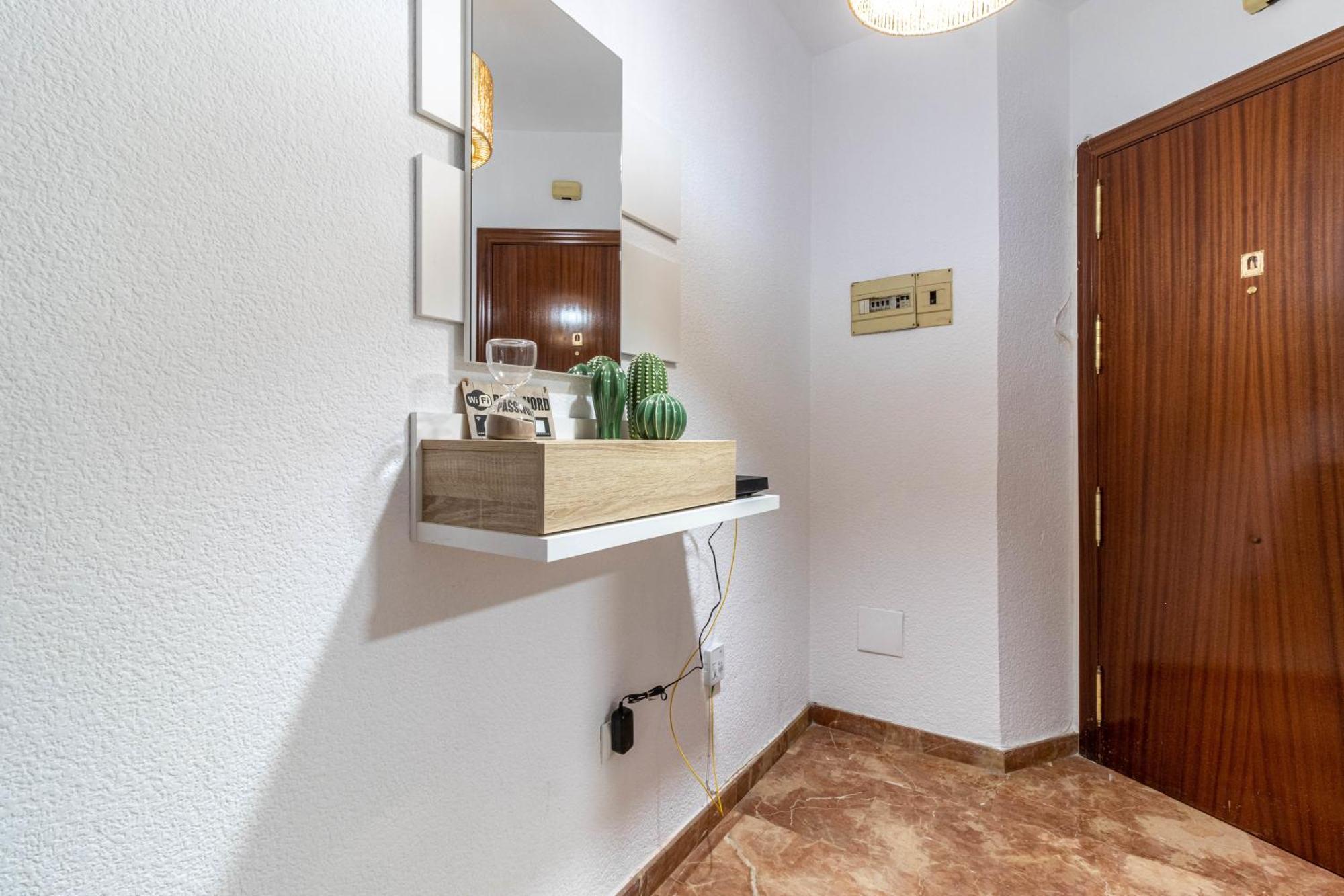 A Estrenar Pleno Centro Parking Apartamento Huelva Exterior foto