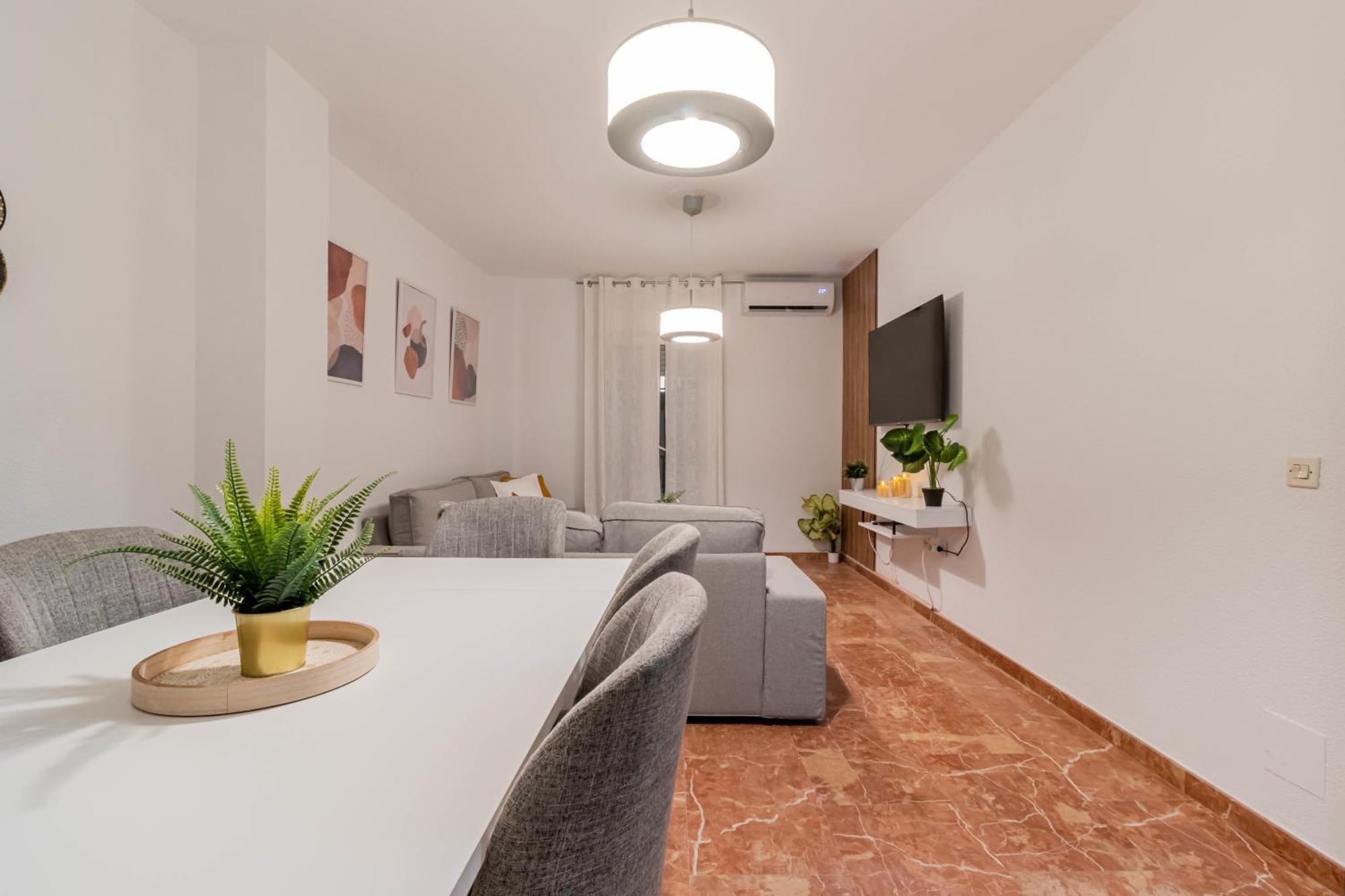 A Estrenar Pleno Centro Parking Apartamento Huelva Exterior foto